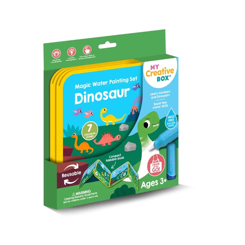 Dinosaur Magic Water Painting Set - My Creative Box