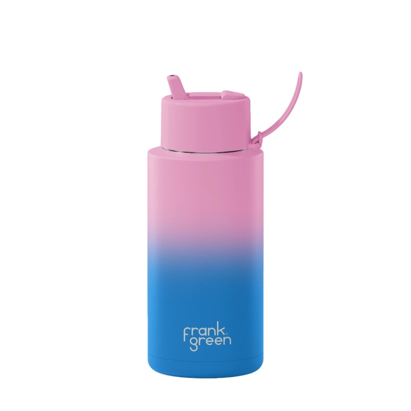 Frank Green Reusable Bottle - 34oz/1L | Gradient Wild Orchid