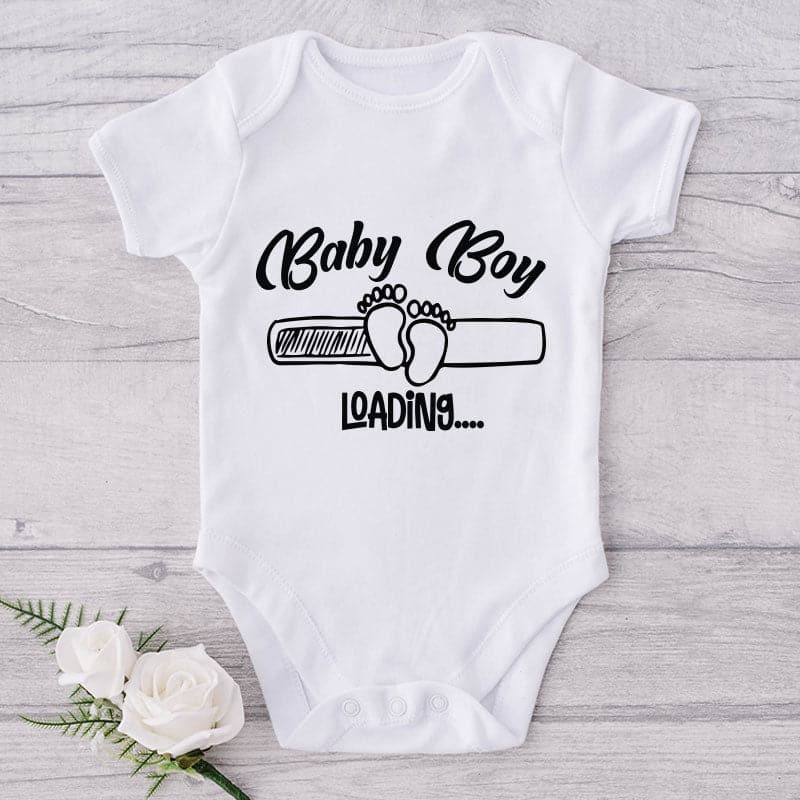 Baby Boy Loading-Onesie-Best Gift For Babies-Adorable Baby Clothes-Clothes For Baby-Best Gift For Papa-Best Gift For Mama-Cute Onesie