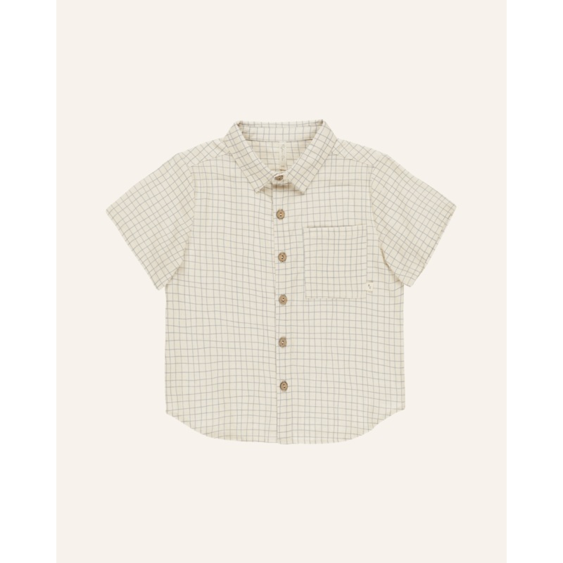 COLLARED SHORT SLEEVE SHIRT