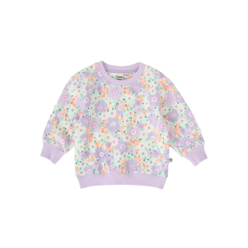 Goldie & Ace - Flora Relaxed Terry Sweater
