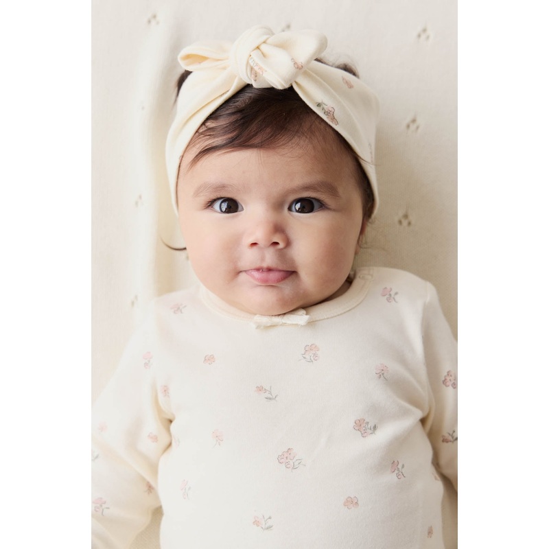 Organic Cotton Headband - Meredith Egret