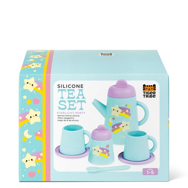 Silicone Tea Set - Starlight Party - Tiger Tribe