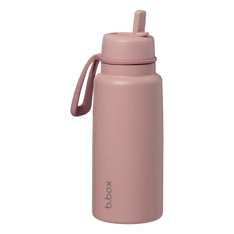 b.box Insulated Flip Top Bottle - Berry Smoothie 1L