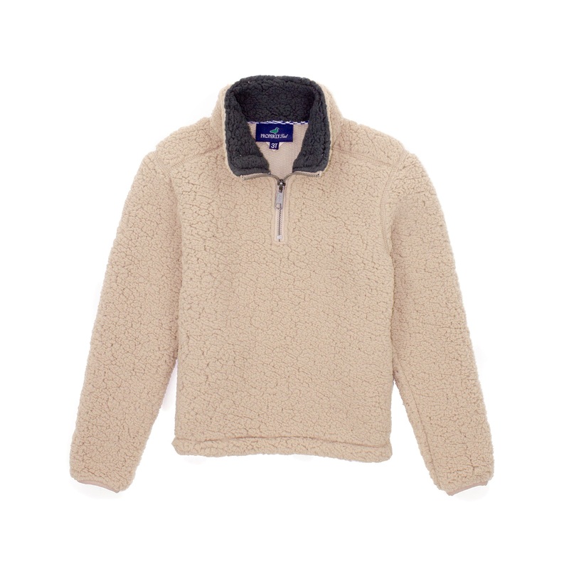 Boys Kensington Pullover Tan