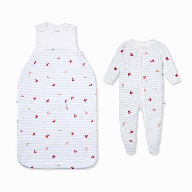 Ocean Stripe Bedtime Set