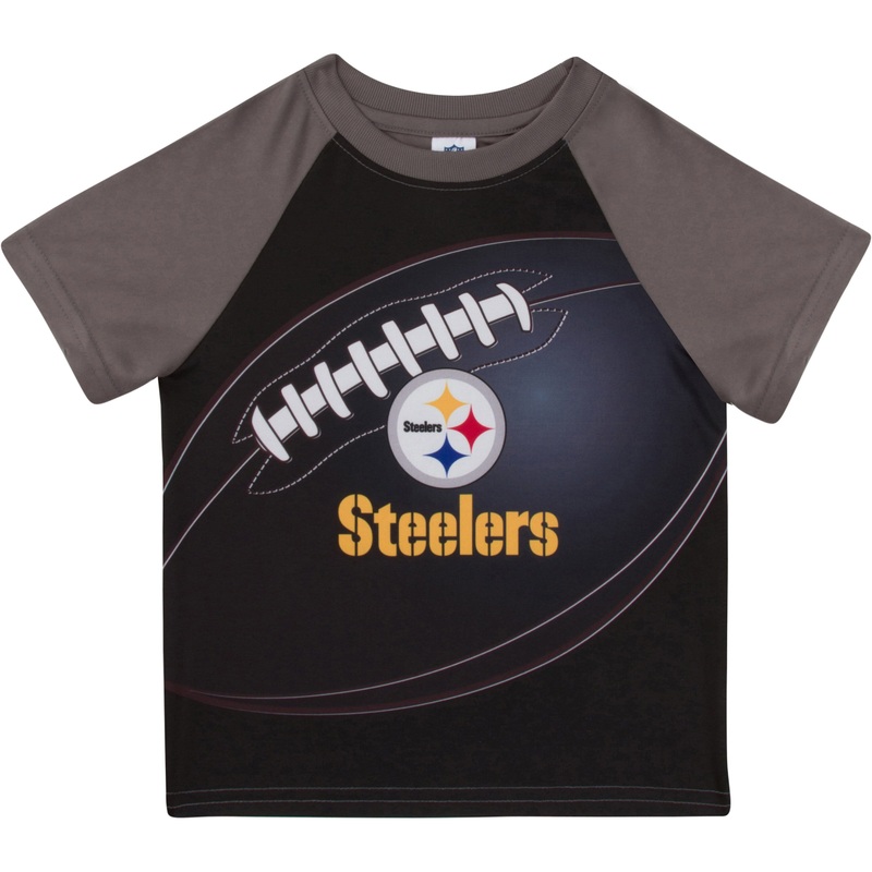 Pittsburgh Steelers Boys Short Sleeve Tee Shirt H9478444831