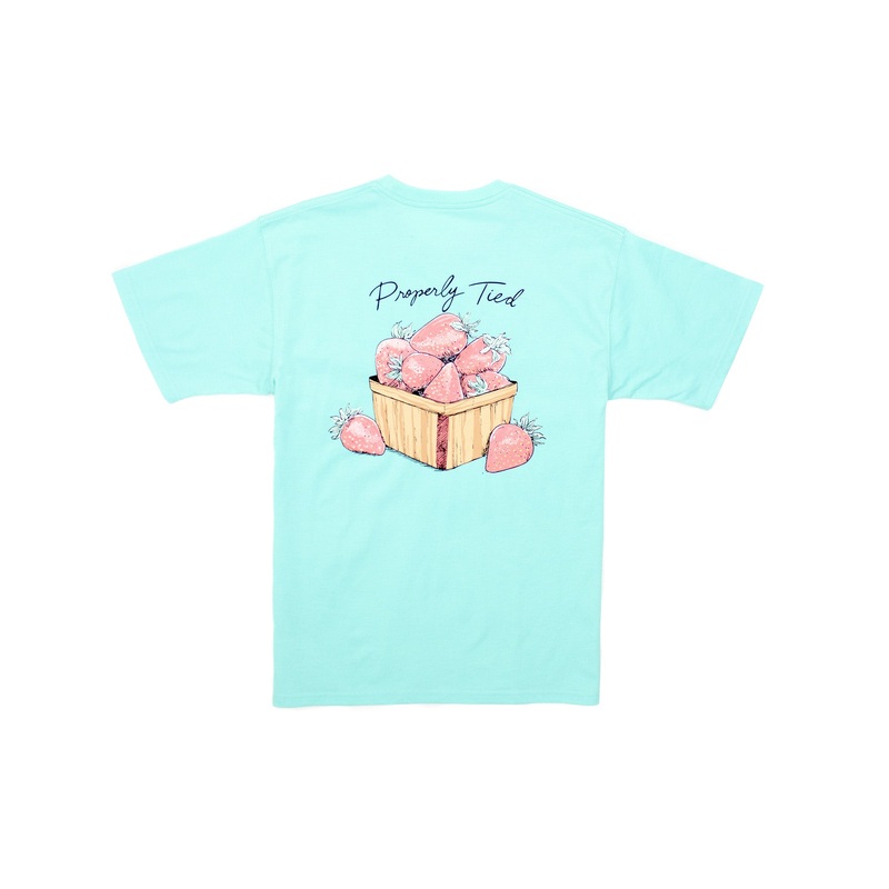 Strawberry Basket Seafoam