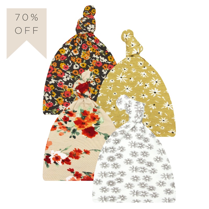 Top Knot Hat 4 Pack - Harriet