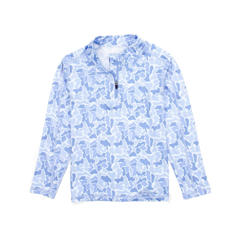 Boys Finn Pullover River Camo