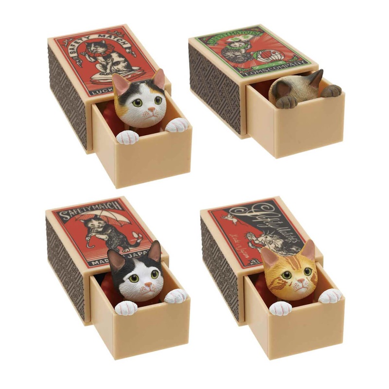 Cat Peek Matchbox Blind Box by Kitan Club