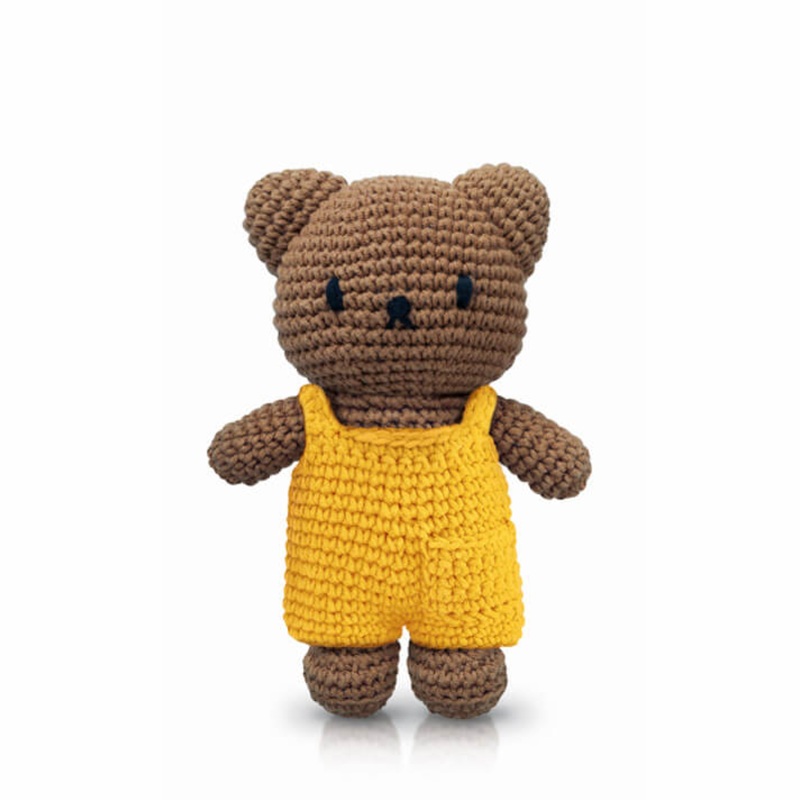 Boris In His Yellow Overall by Miffy Handmade