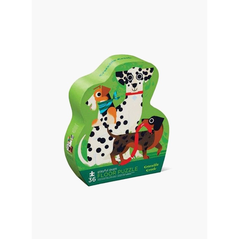 Crocodile Creek Playful Pups 36pc Puzzle