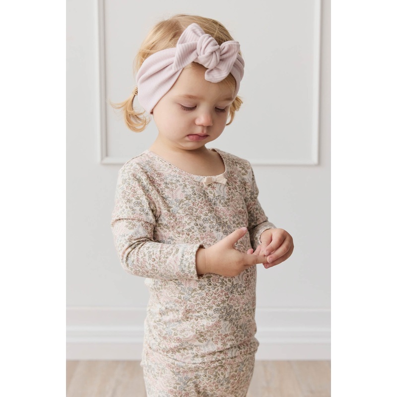 Organic Cotton Modal Lilian Headband - Violet Tint