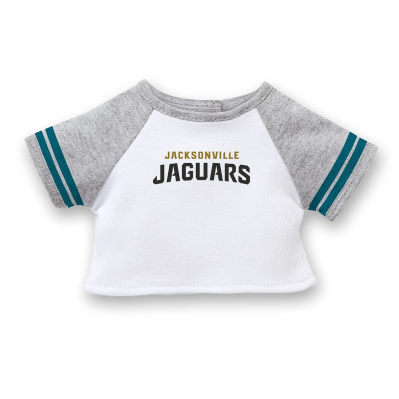 American Girl x NFL Jacksonville Jaguars Fan Tee for 18-inch Dolls