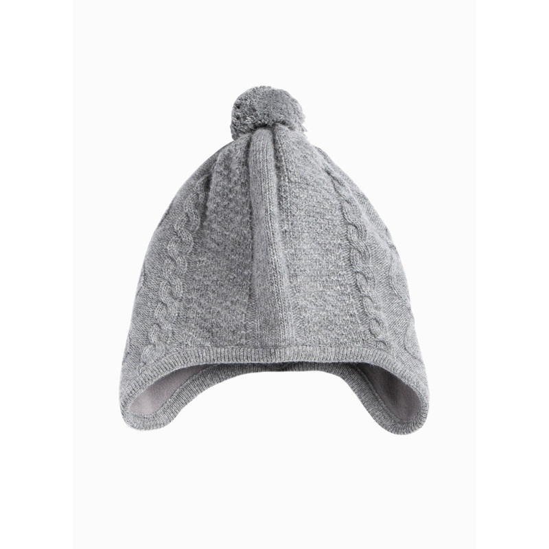 Jamie Hat in Grey Marl