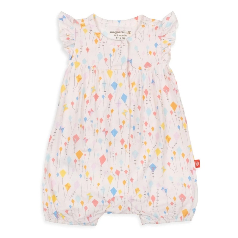 Magnetic Me Ruffle Romper - Skys The Limit