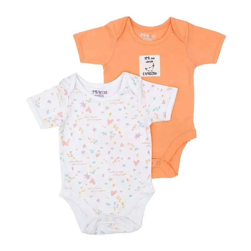 Showering Love Capricorn Unisex Onesie (Pack of 2)