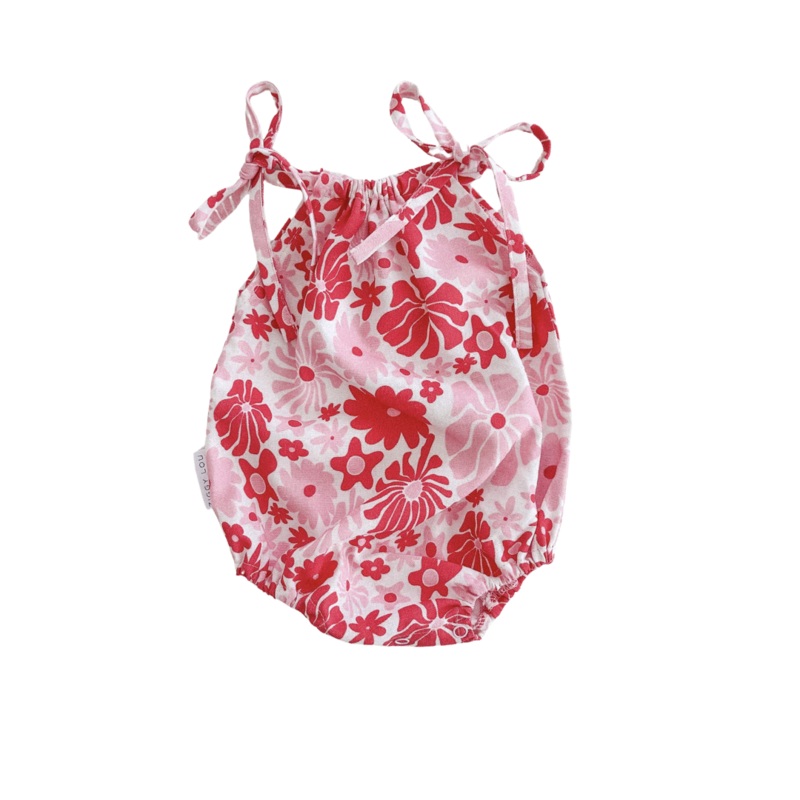 ZIGGY LOU EVA BUBBLE ROMPER - ROSA
