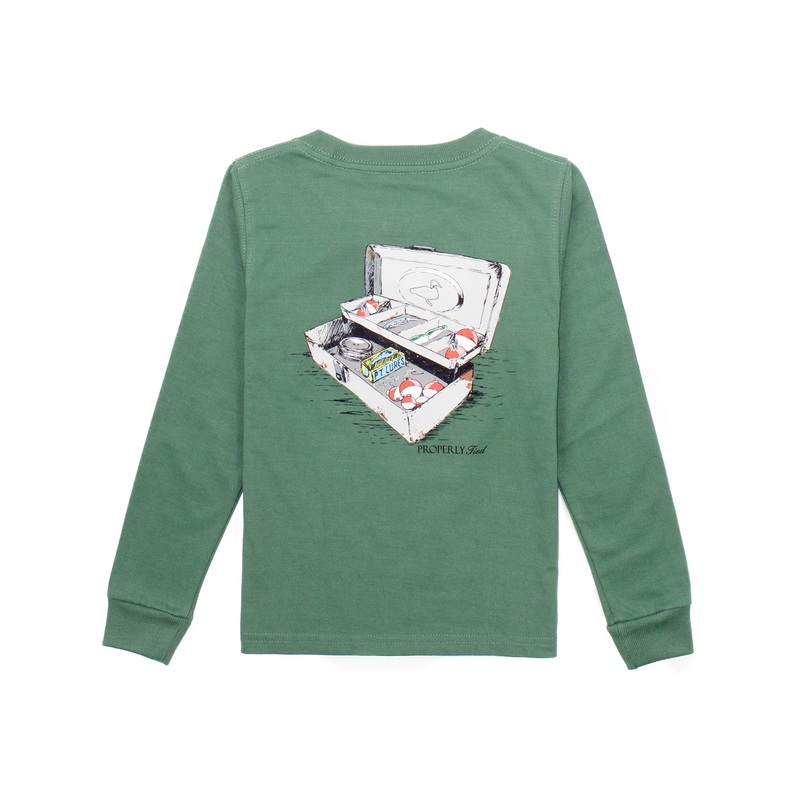 Baby Tackle Box LS Fern Green