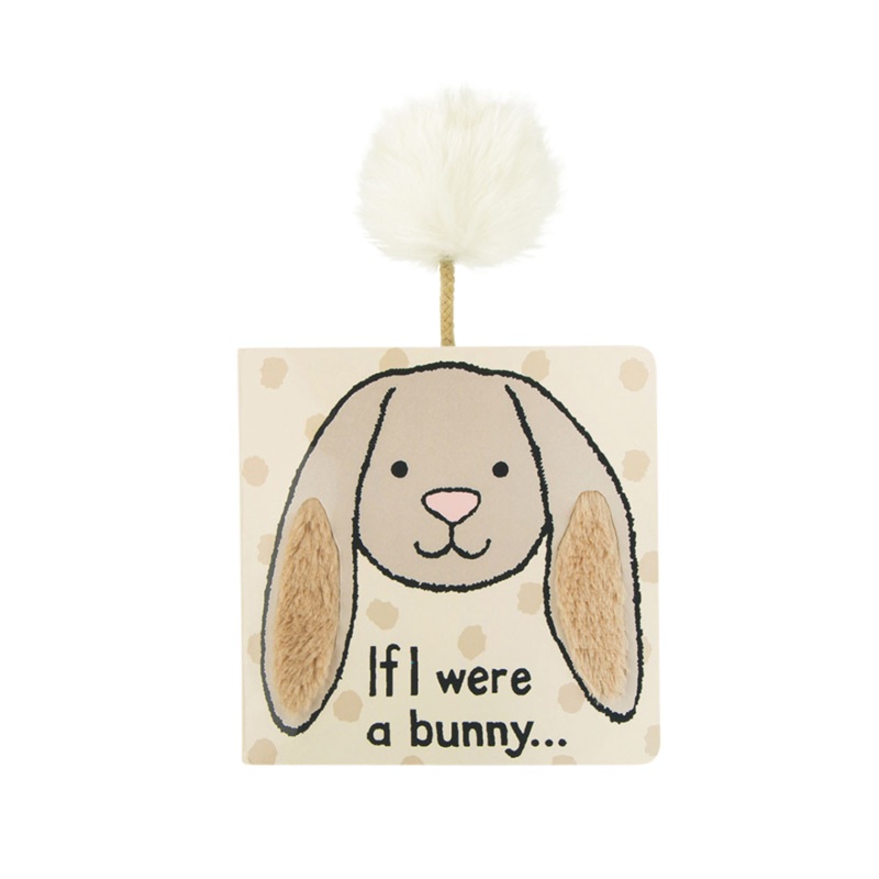 JELLYCAT IF I WERE A BUNNY BOARD BOOK (MATCHES WITH BASHFUL BEIGE BUNNY)