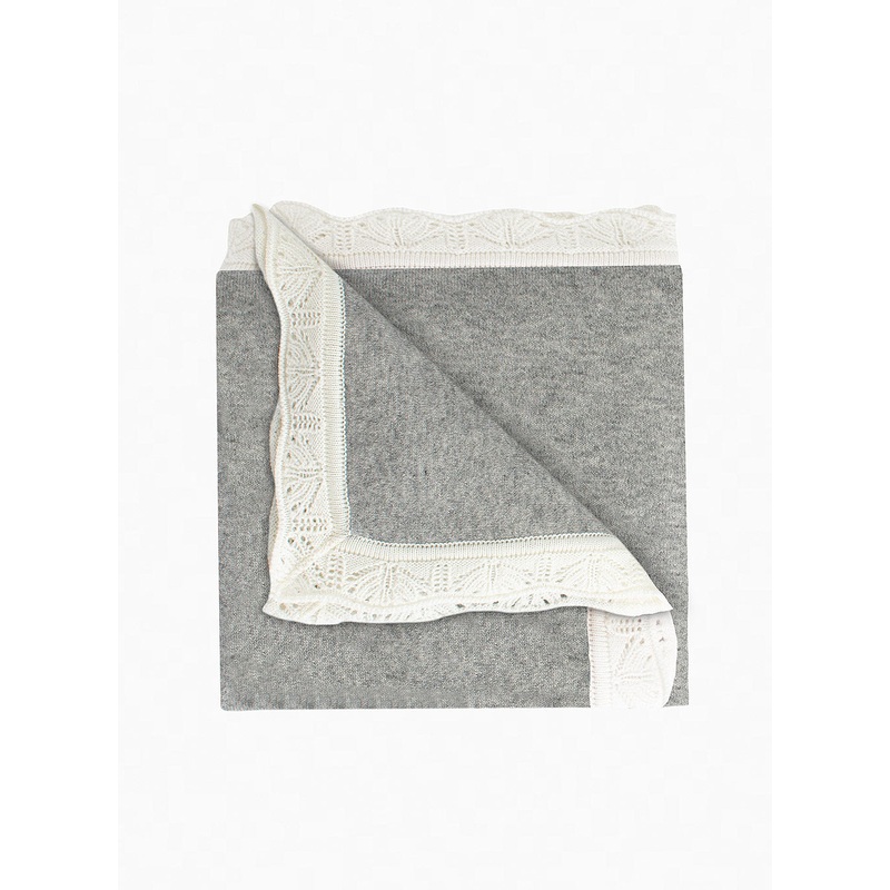Cashmere Blanket in Grey