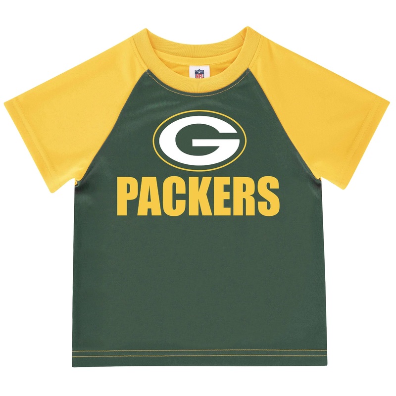 Green Bay Packers Boys Short Sleeve Tee Shirt H9478444313