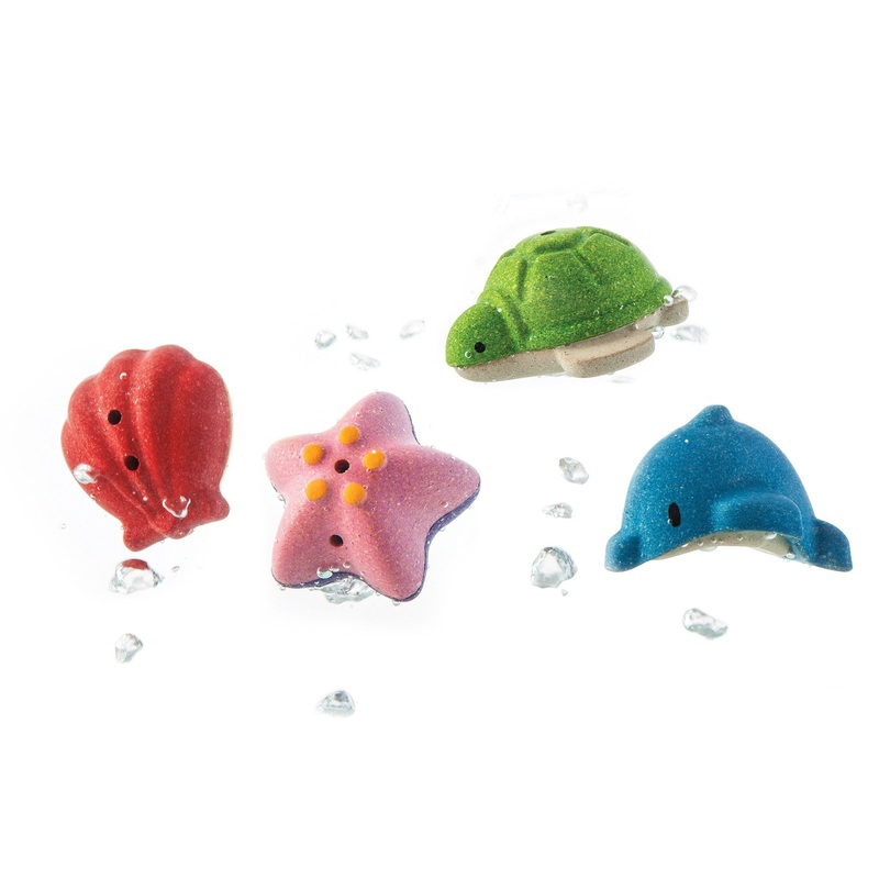 PlanToys Sea Life Bath Toys Set