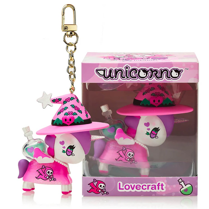 Mystic Nights Lovecraft Unicorno Bag Charm by Tokidoki