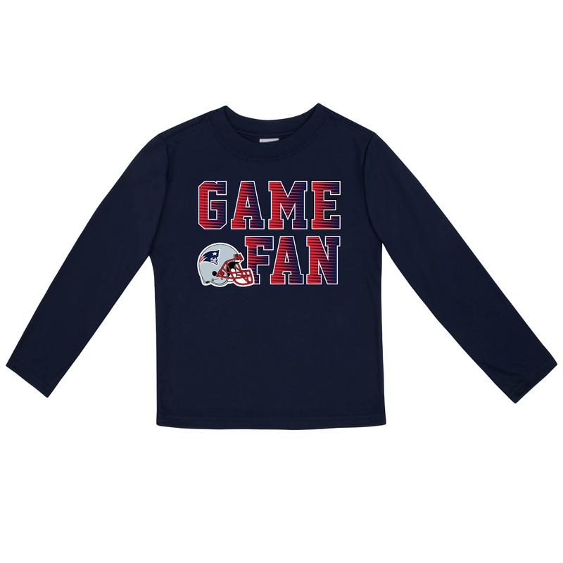 New England Patriots Boys Long Sleeve Tee Shirt H9478444894