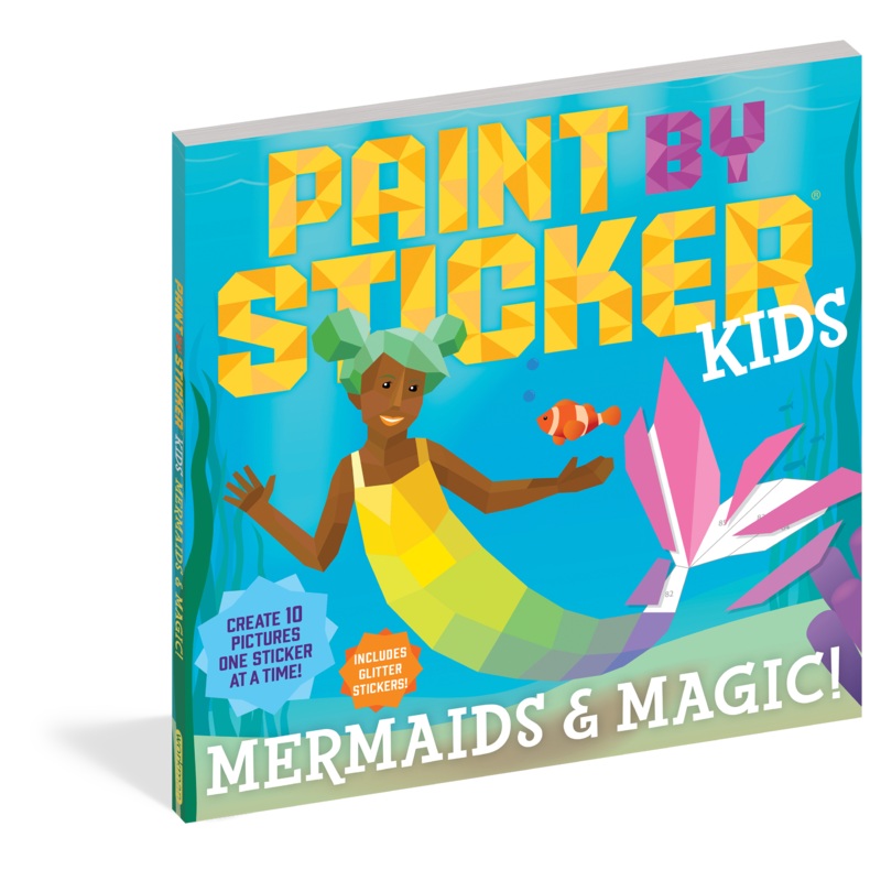 Paint by Sticker Book - Mermaids & Magic