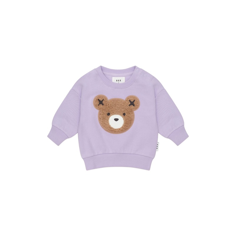 Huxbaby - Orchid Furry Huxbear Sweatshirt - HB3253W25
