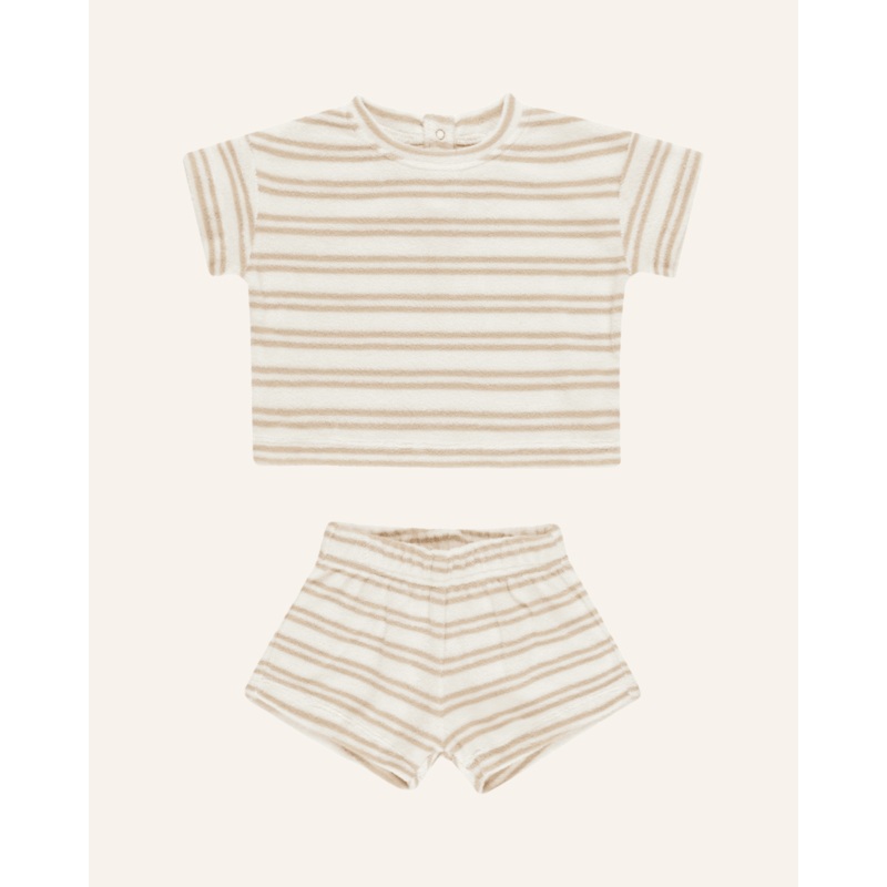 TERRY TEE + SHORTS SET