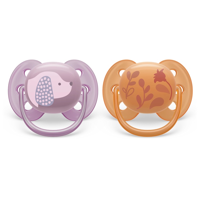 Avent Ultra Soft 2pack Pacifier 6-18 Months