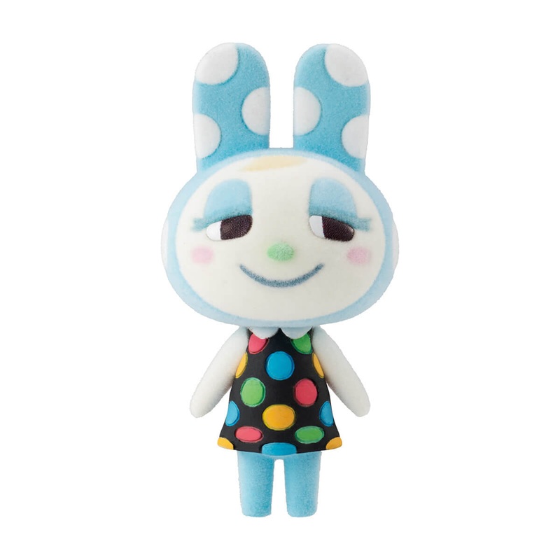 Francine Animal Crossing Doll (Shokugan Flocked Series Wave 02) by Bandai
