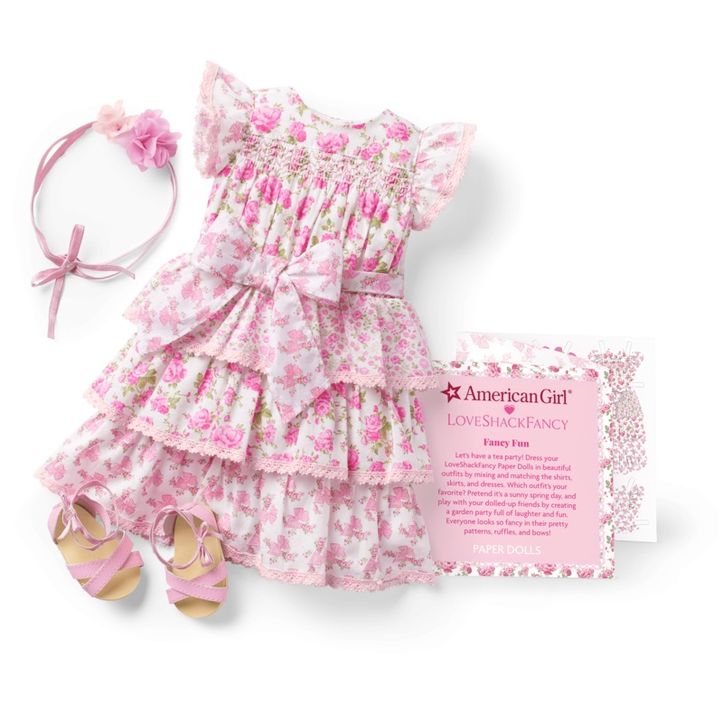 American Girl x LoveShackFancy Garden Party Dress for 18-inch Dolls