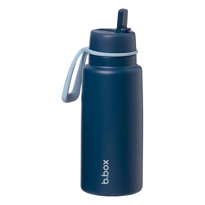 b.box Insulated Flip Top Bottle - Midnight 1L