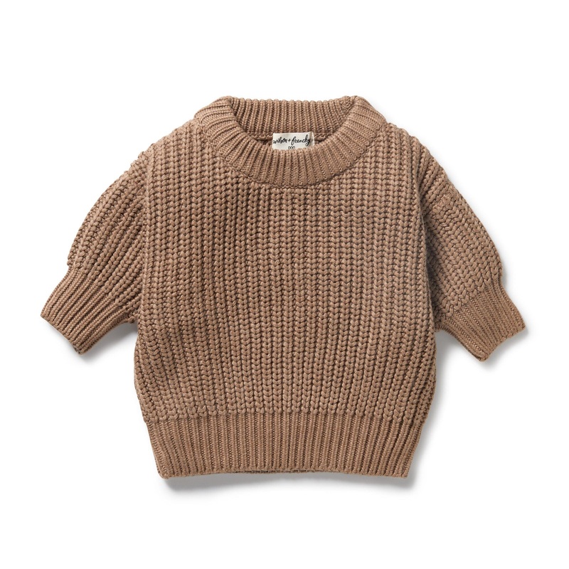 Wilson & Frenchy - Organic Knitted Jumper | Coco Speckle