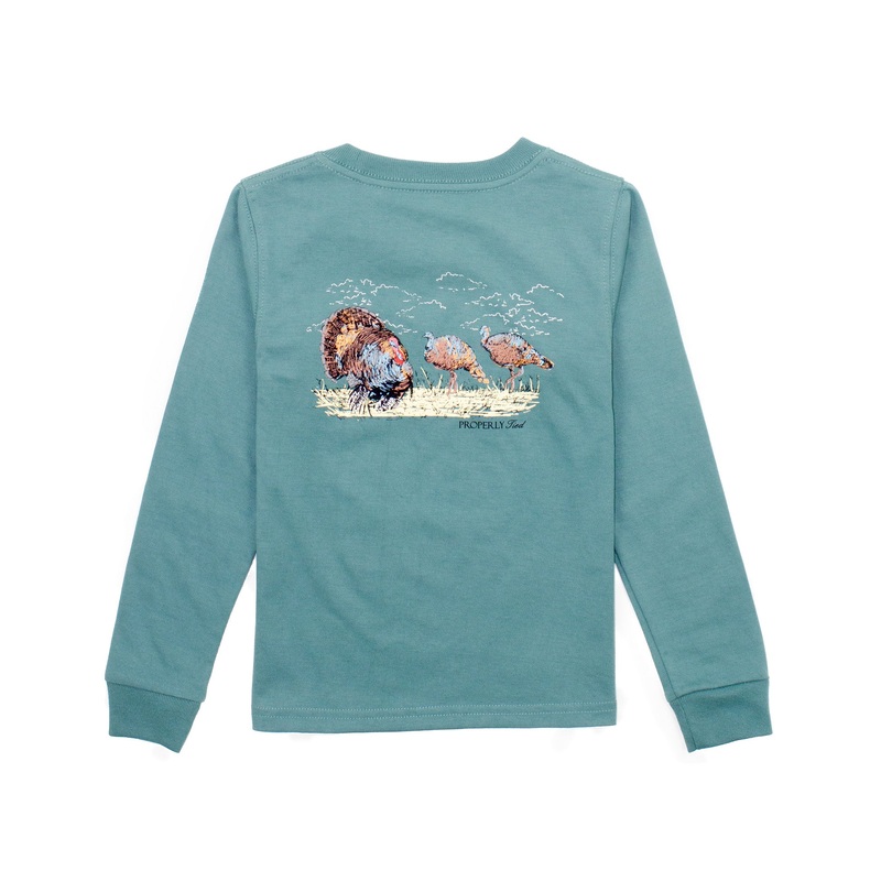 Baby Turkey Hunt LS Marine Green