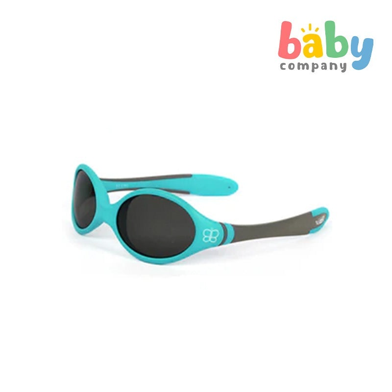 BBLUV Slar: Reversible Polarized Baby and Toddler Sunglasses - Aqua