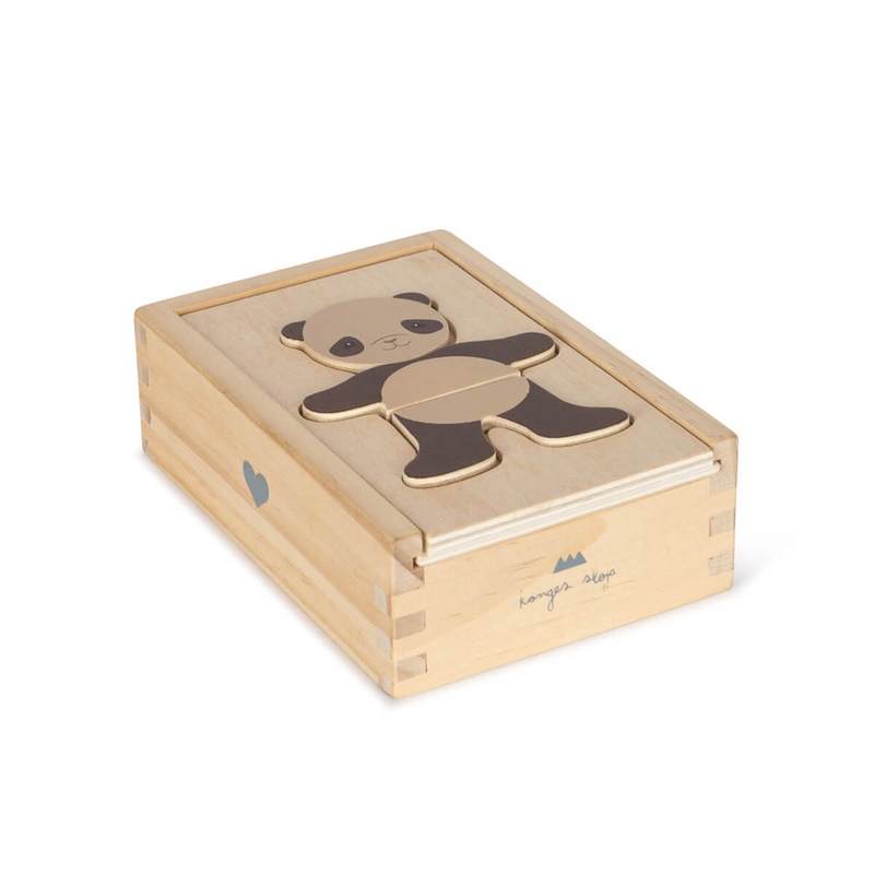 Teddy Dress Up Puzzle by Konges Sljd