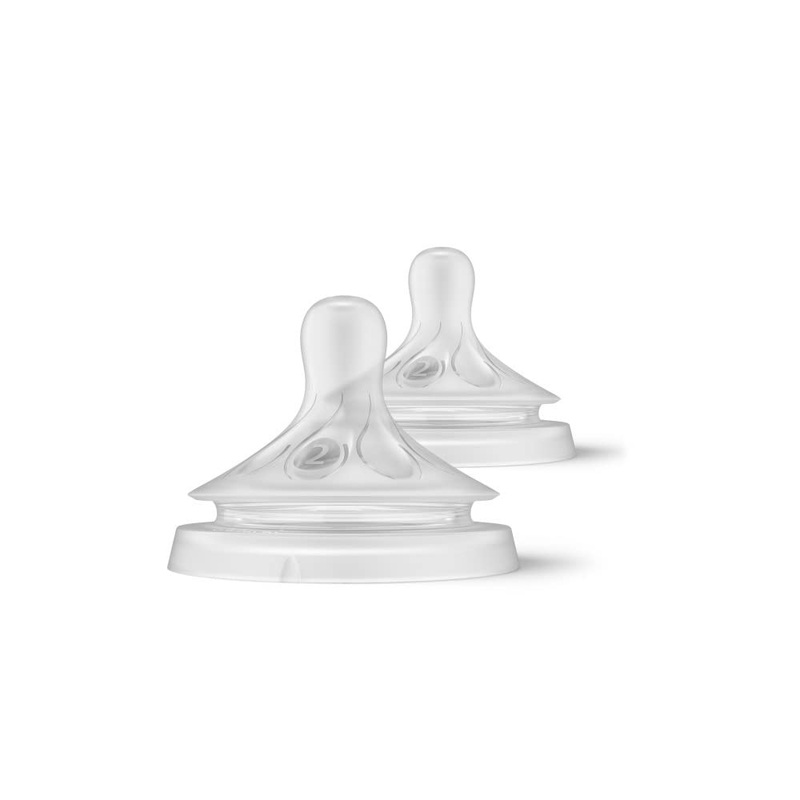 Avent Natural Response Nipple - Flow 2, 0M+, 2pk