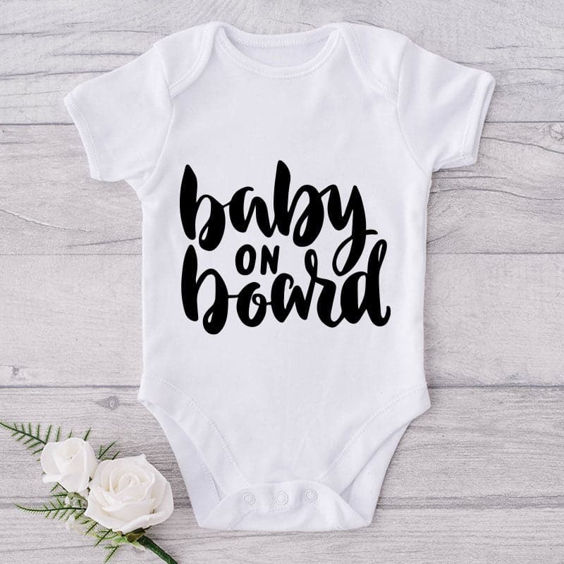 Baby On Board-Funny Onesie-Best Gift For Babies-Adorable Baby Clothes-Clothes For Baby-Best Gift For Papa-Best Gift For Mama-Cute Onesie UVU416350681234