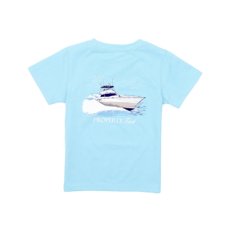 Boys Deep Sea SS Aqua