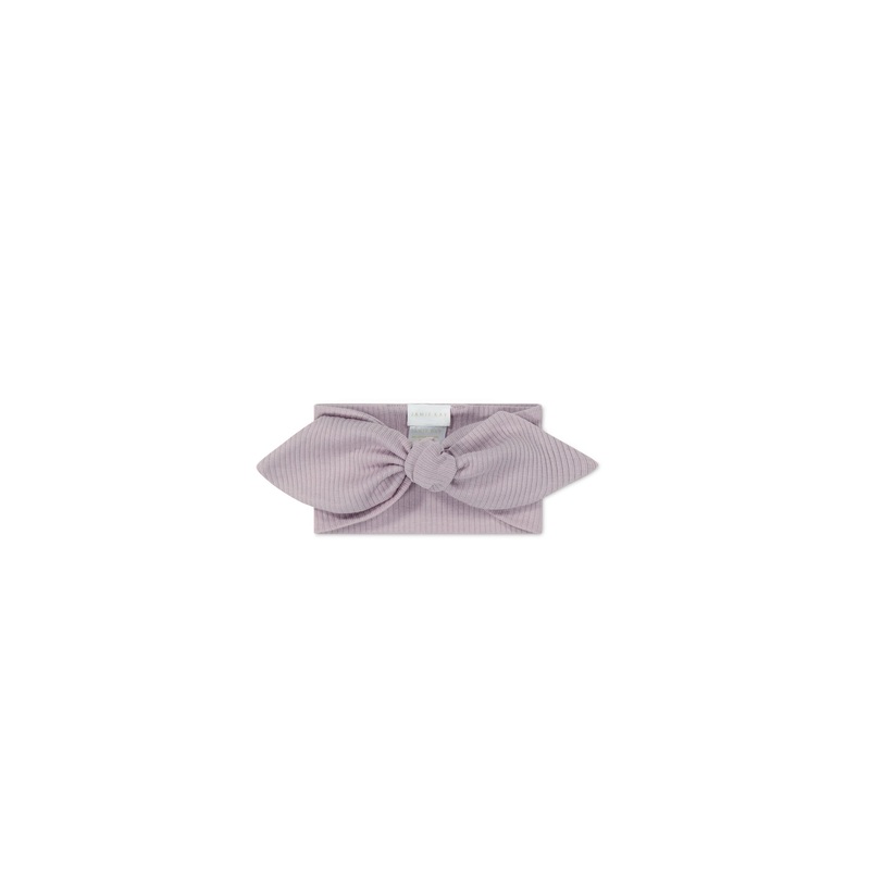 Organic Cotton Modal Lilian Headband - Heather Haze