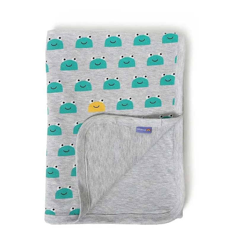 Playful Dual Layer Sunset Blanket