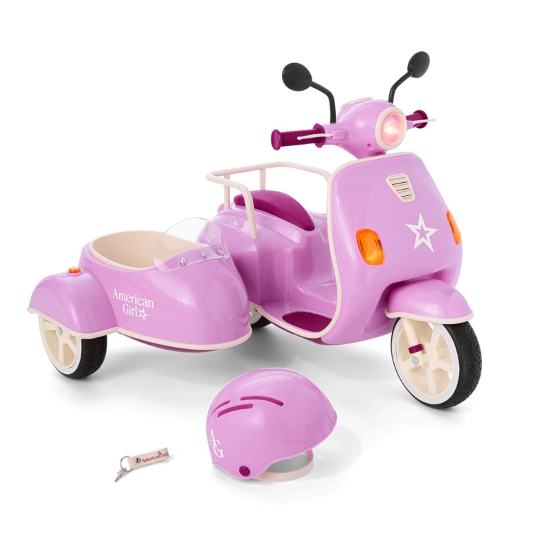 Hit the Road Scooter & Sidecar for 18-inch Dolls