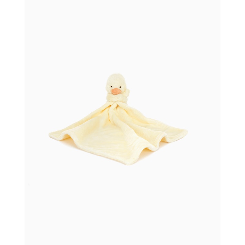 Jellycat Bashful Duckling Soother Blanket