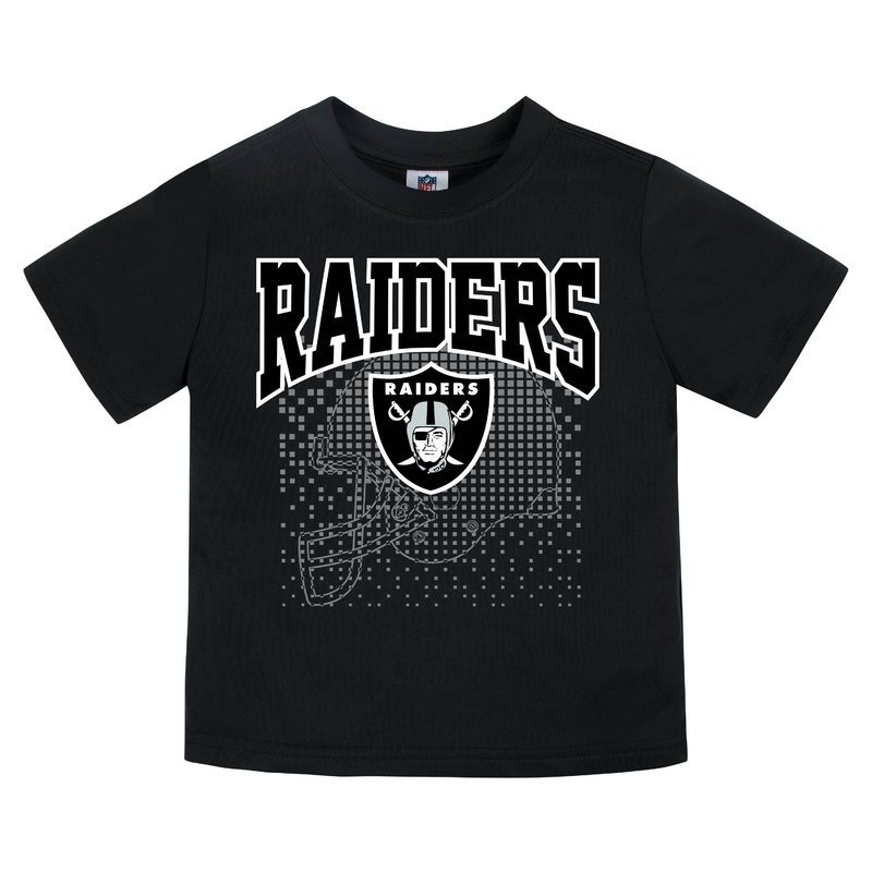 Las Vegas Raiders Boys Short Sleeve Tee Shirt H9478444791