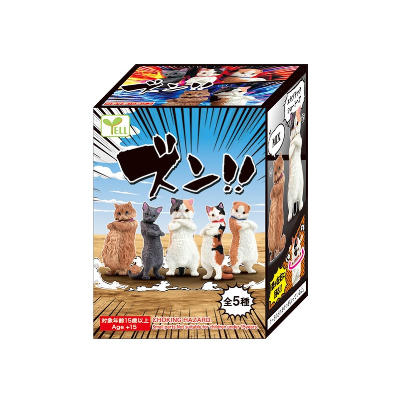 Zun!! Cat Blind Box by Yell Japan